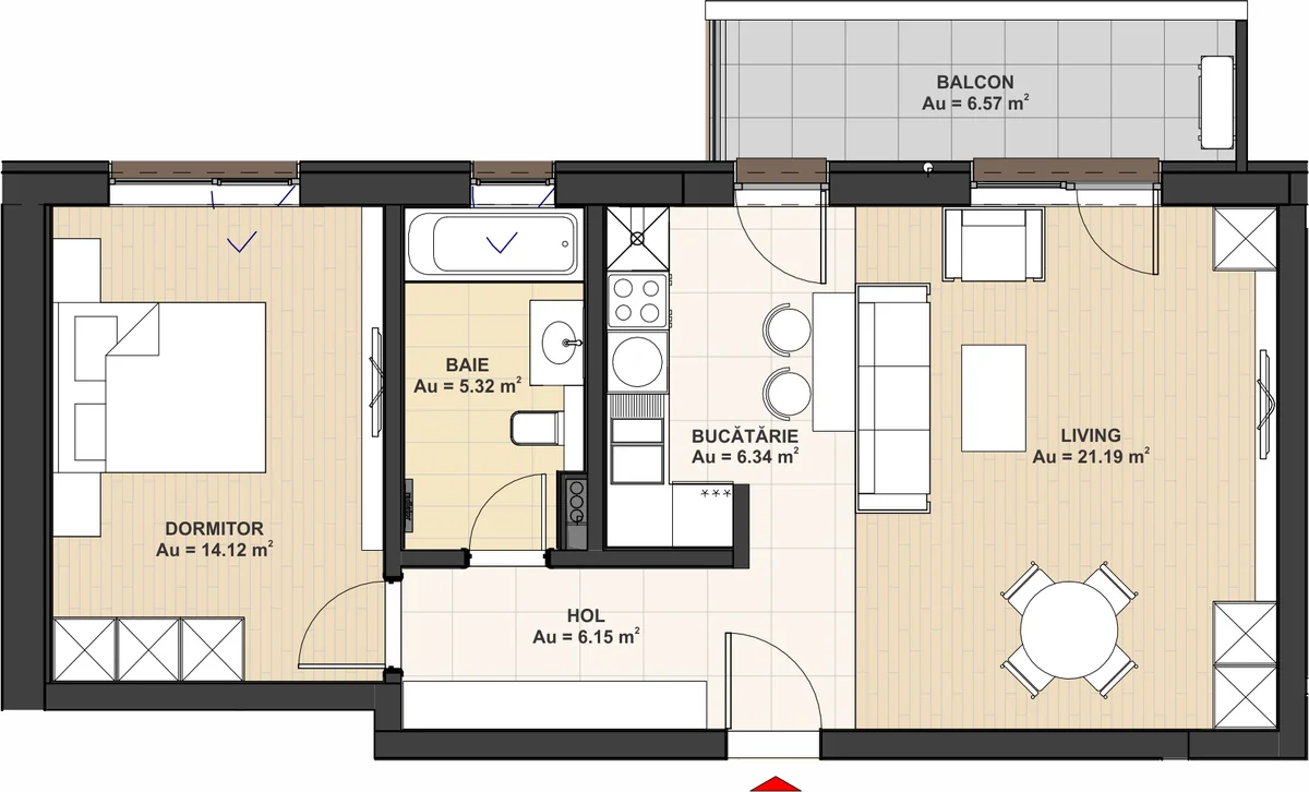 Plan 2 Camere